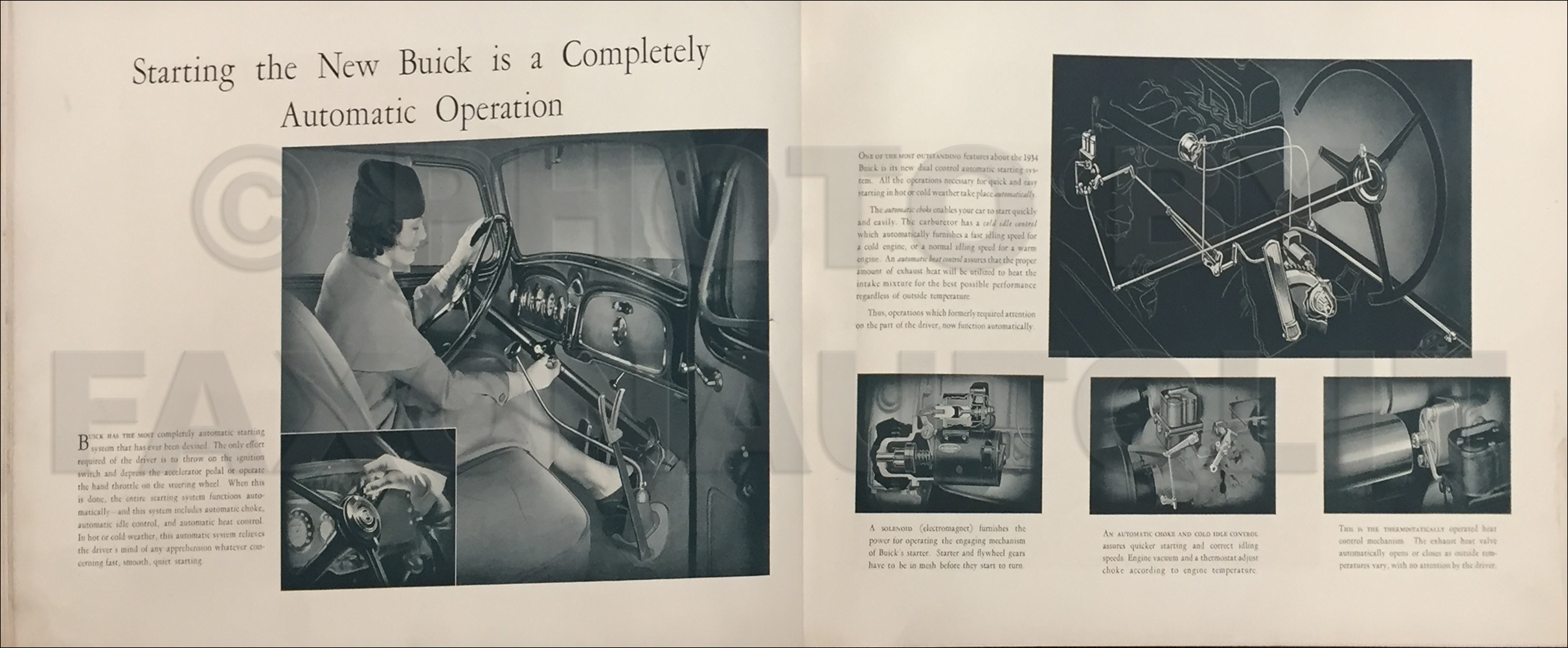 1934 Buick Dealer Album Original