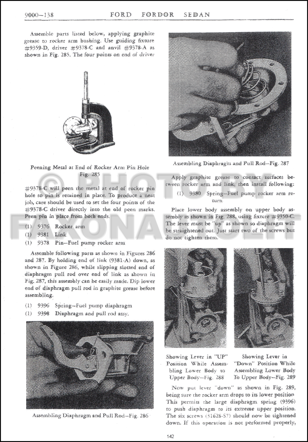 1941-1948 Ford Car & Truck Shop Manual and Parts Catalog Reprint. click on thumbnail to zoom