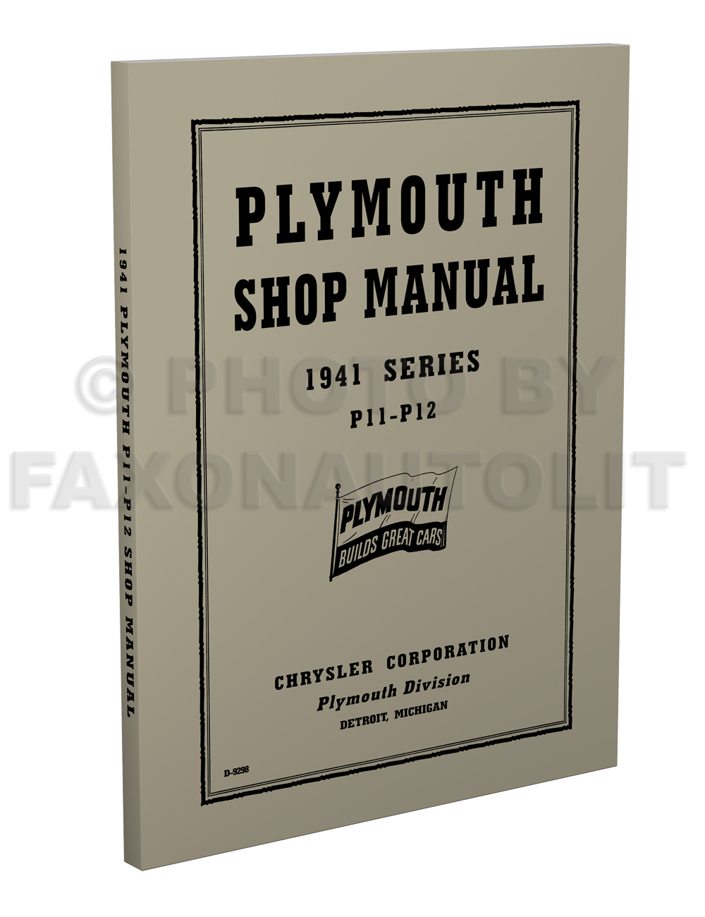 Wiring Diagram PDF: 1941 Plymouth Wiring Diagram