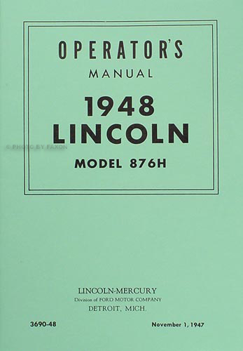 2007 Lincoln Owners Manual