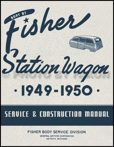 1949-1952 Station Wagon Wood Transfers Body Manual Chevy ... 1950 oldsmobile wiring diagrams 