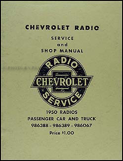 1947-1954 Chevrolet Pickup Truck Assembly Manual Reprint