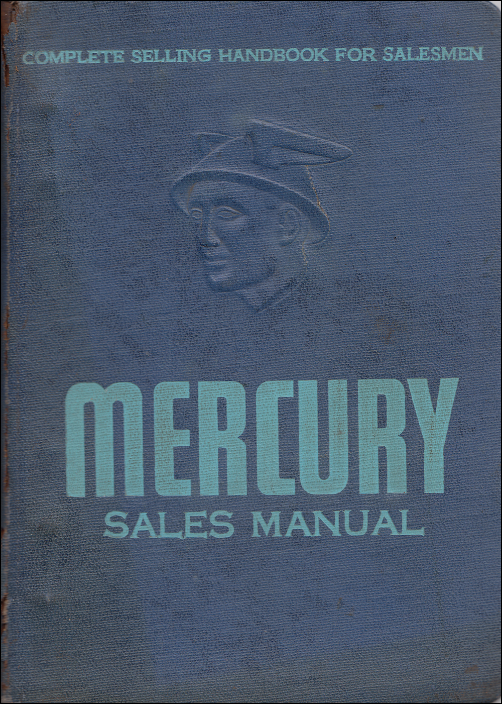 1954 Mercury Data Book Original