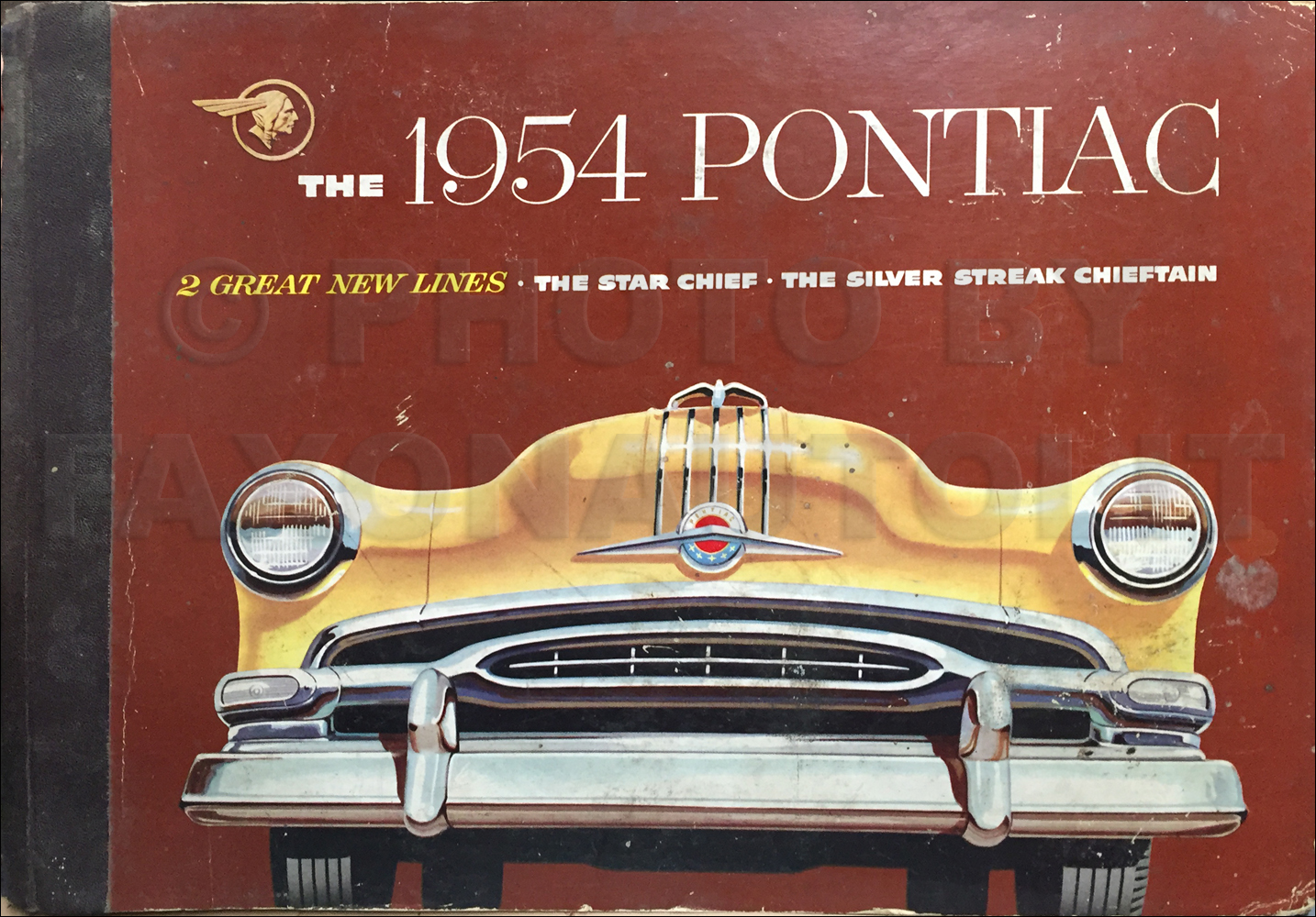 1954 pontiac color upholstery book and dealer album original 1954 pontiac color upholstery book