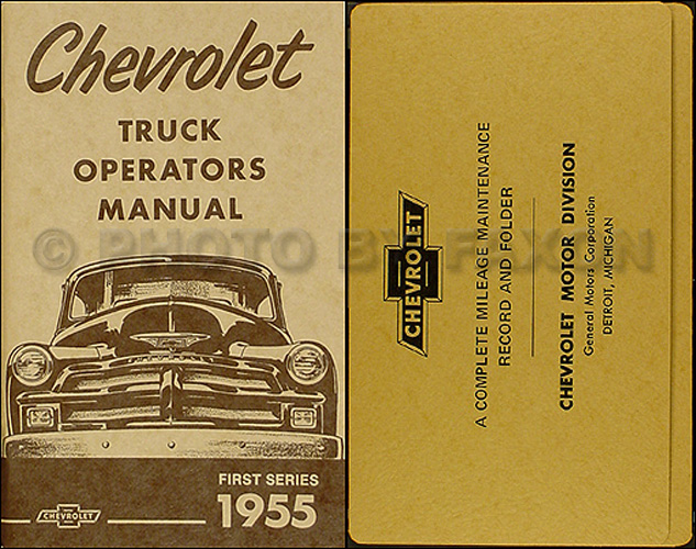 1954  U0026 1955 1st Series Chevrolet Truck Wiring Diagram