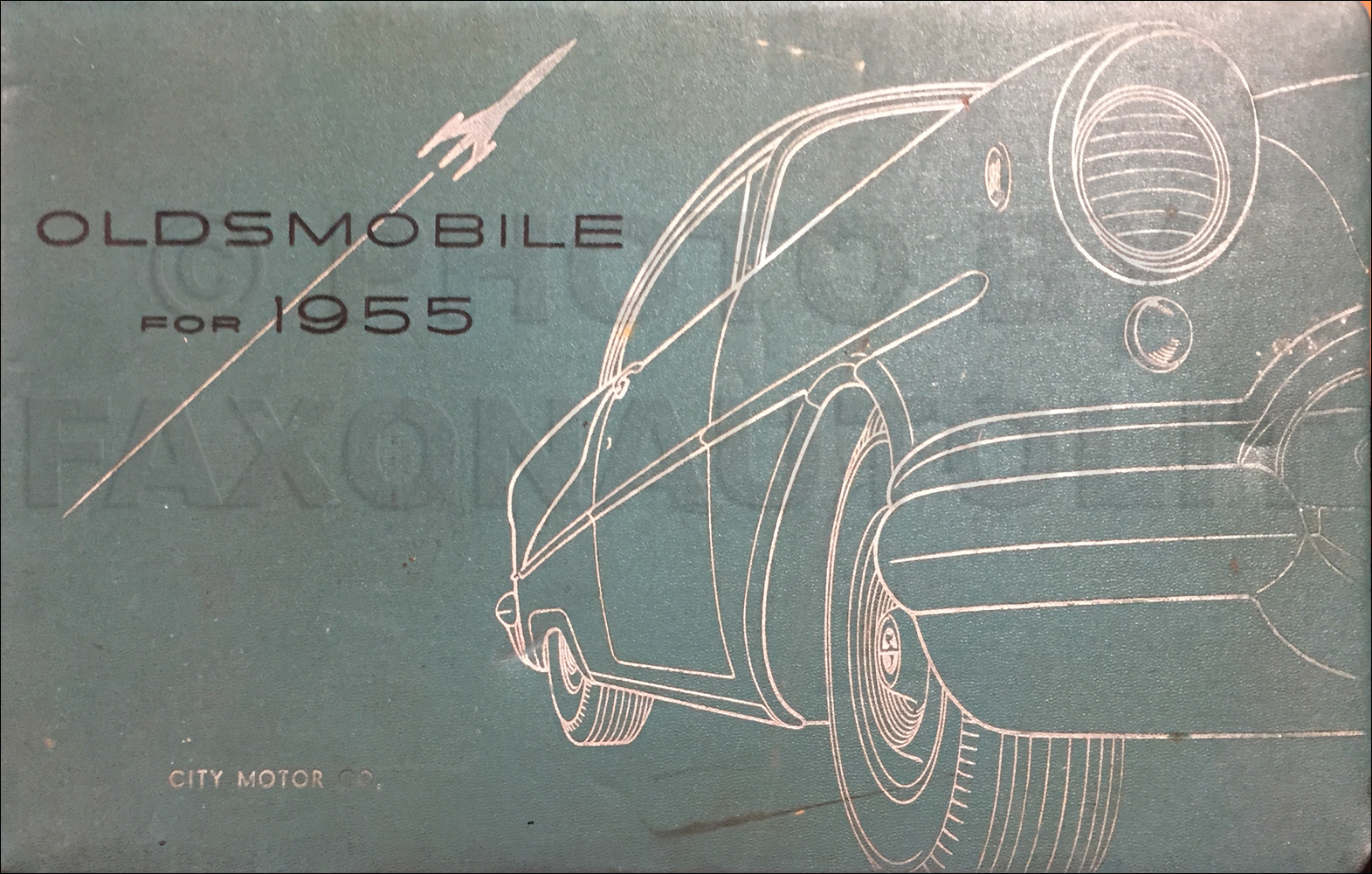 1955 Oldsmobile Color & Upholstery Album/Data Book Original $499.00