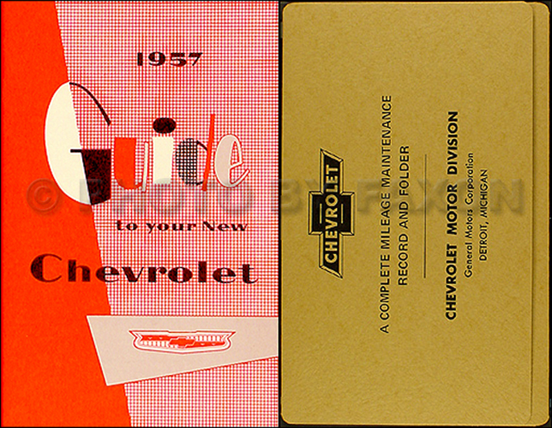 1957 Chevrolet CD Repair Shop Manual Bel Air Nomad 150 210 57 Chevy