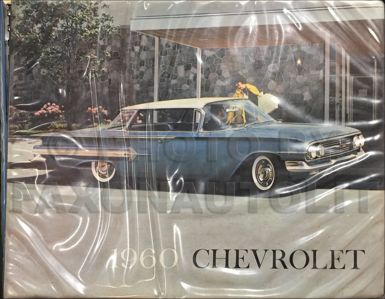 1960 Chevrolet Car Color and Upholstery Dealer Album Original $299.00