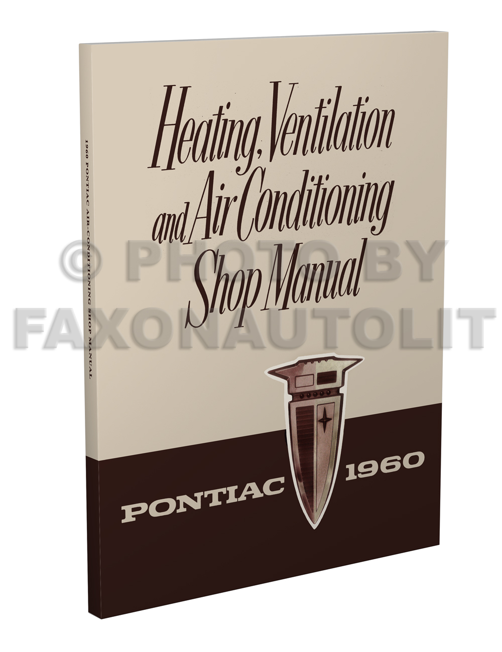 1960 Pontiac Heater & Air Conditioning Repair Shop Manual Original