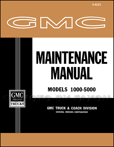 gmc manuals