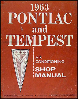 1963  PONTIAC TEMPEST SHOP MANUAL