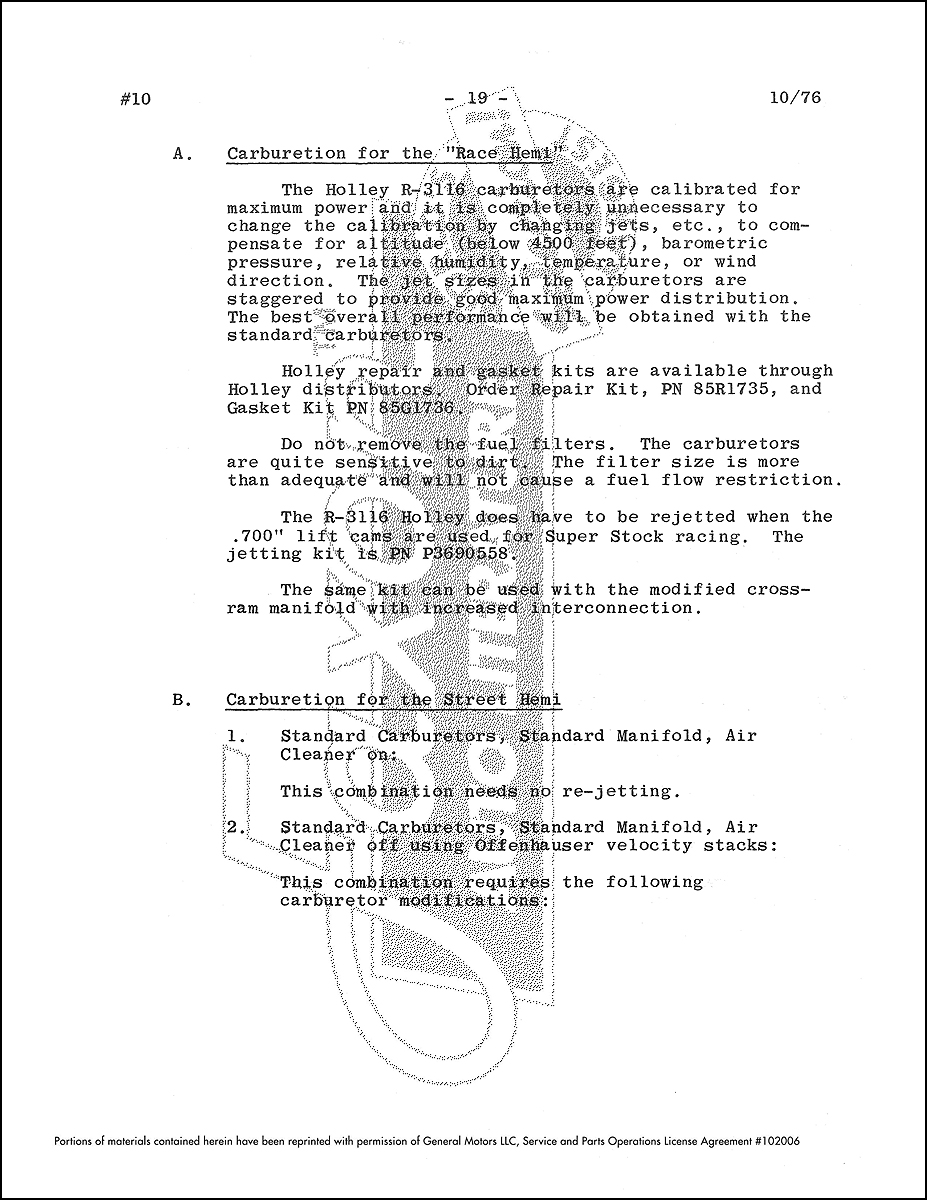 ... Manual Reprint Dodge and Plymouth. Sample Page