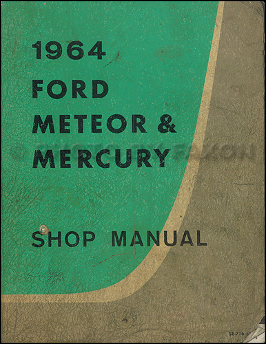 1964 Ford Galaxie U0026 500 Body Assembly Manual Reprint