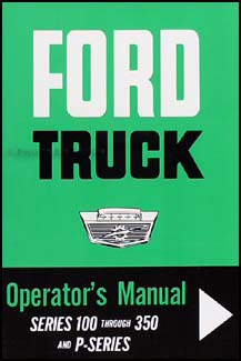 1964 Ford Truck 100-350 Repair Shop Manual Original