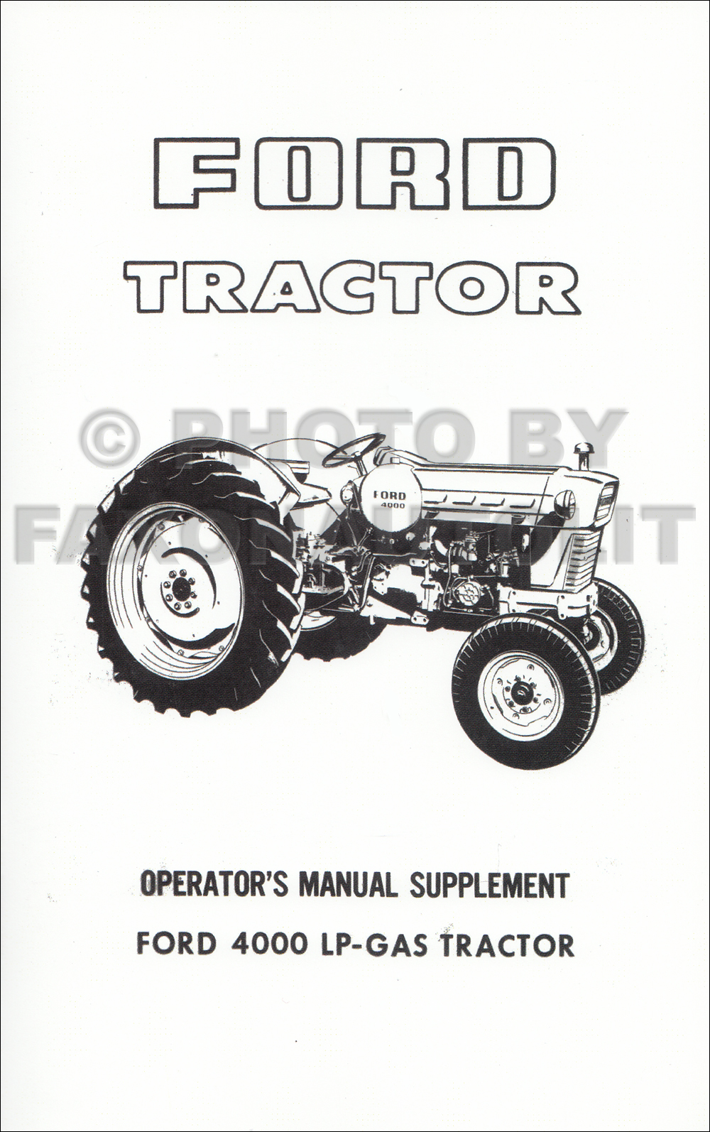 Wiring Diagram For A 1964 Ford 2000 Tractor - Complete Wiring Schemas