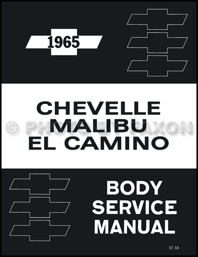 1965 Chevelle  Malibu   U0026 El Camino Wiring Diagram Reprint