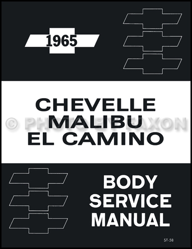 1965 Chevelle, Malibu, & El Camino Wiring Diagram Reprint