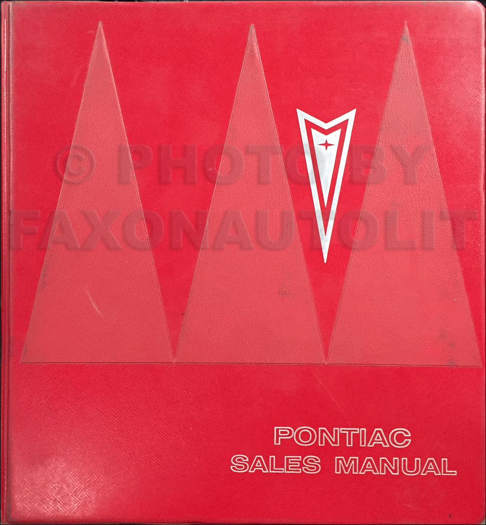 1965 Pontiac Air Conditioning Repair Shop Manual Reprint