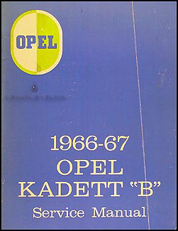Opel Cub Workshop Manual