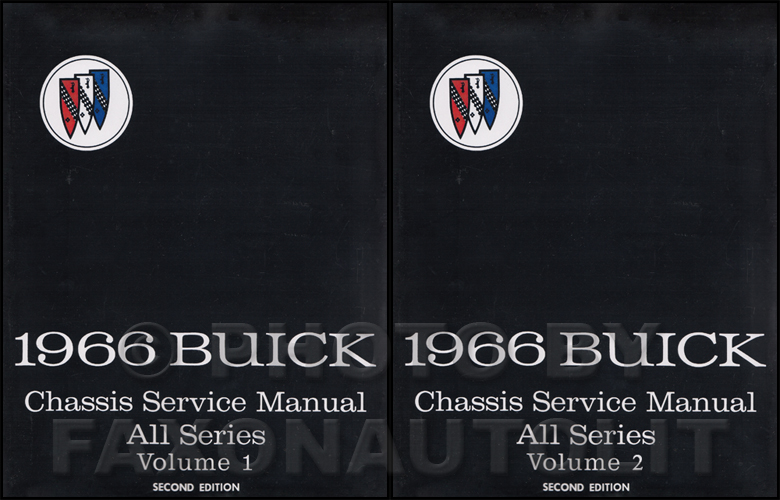 1966 Buick Body Manual Original