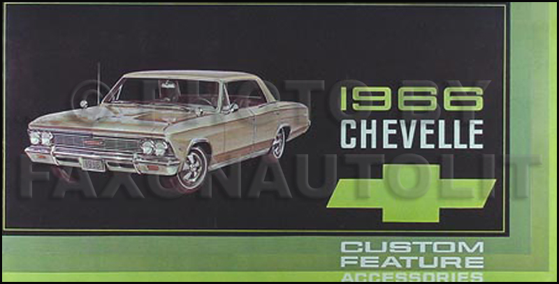 1966 Chevrolet Chevelle Wiring Diagram Reprint Malibu  Ss
