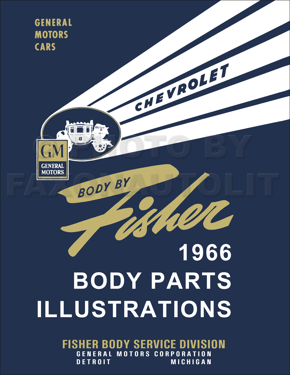 1966 Chevy Assembly Manual Reprint Impala Ss Biscayne Bel