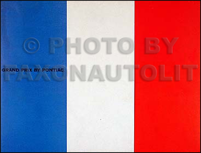 1966 Pontiac Body Molding and Clips Parts Catalog Reprint