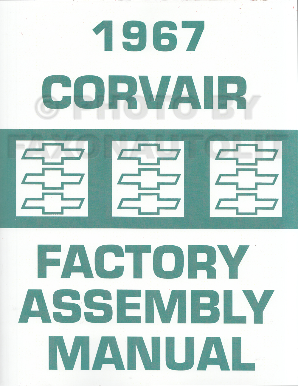 1967 Chevrolet Corvair Shop Manuals /& Parts Books CD