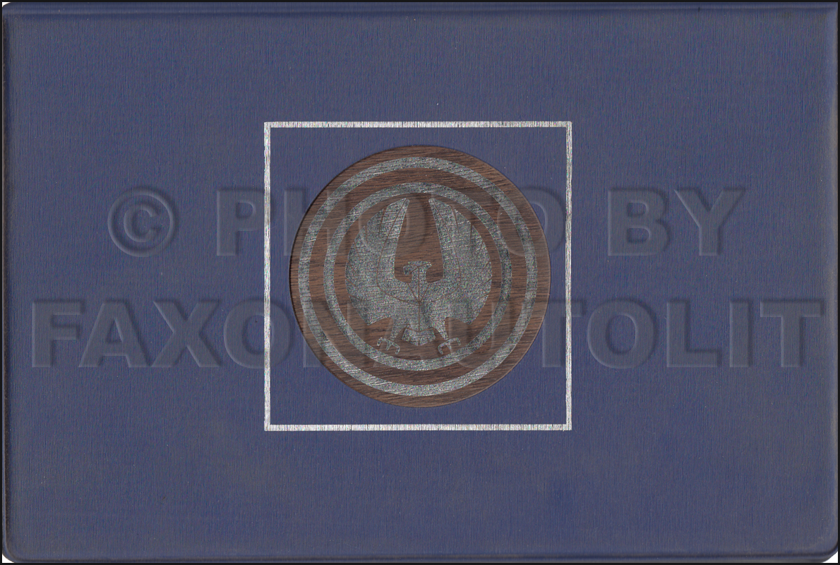 1967 Chrysler Imperial Data Book Original $195.00