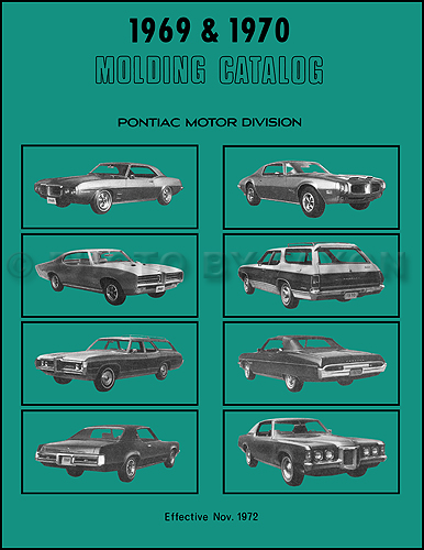 1970 Pontiac GTO, LeMans, Tempest Wiring Diagram Manual Reprint