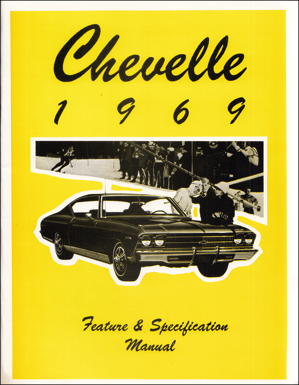 1969 Chevelle Wiring Diagram Manual Reprint with Malibu, SS, El Camino