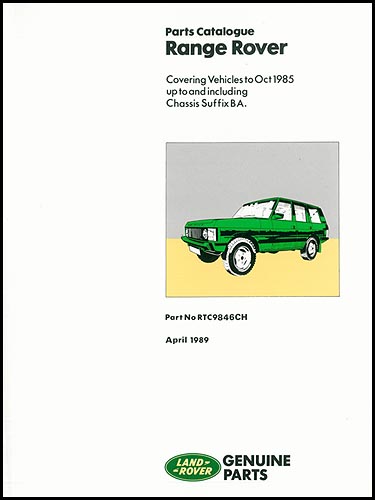 Range Rover Accessories Catalogue  - Rover 800 Late Accessories And Paint.