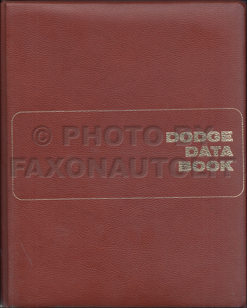 1969 Dodge Coronet and Super Bee Engine Equipment Assembly Manual