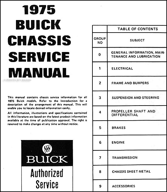 1975 Buick Lesabre Repair Manual celestialpicks