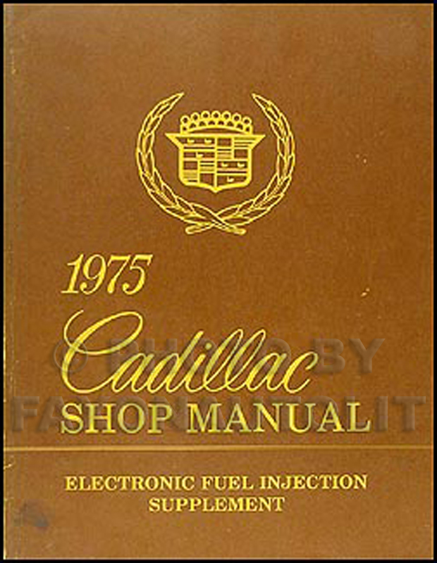 1974 Cadillac Repair Shop Manual Original