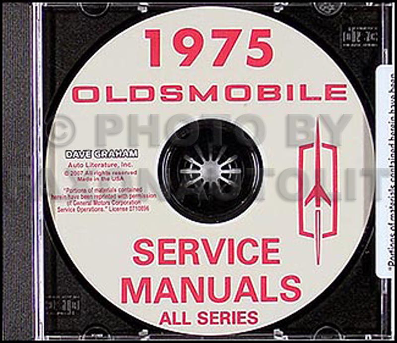 1975 Oldsmobile CD-ROM Repair Shop Manual 1950 oldsmobile 98 wiring diagrams 