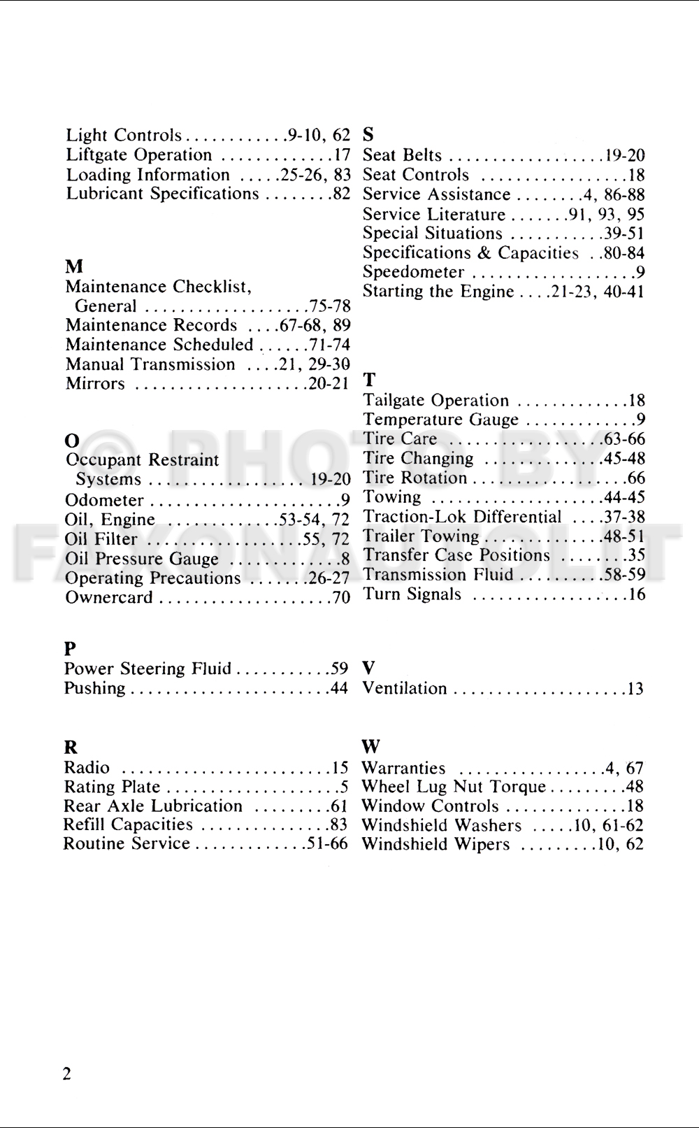 Ford Bronco Owners Manual 2022