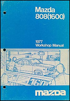 1977 Mazda 808 (1600-1300) Original Wiring Diagram