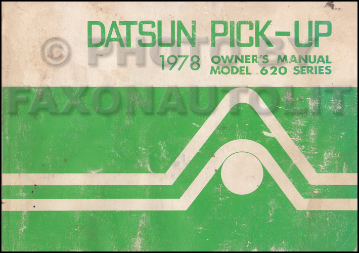 1978 Datsun Pickup Truck Repair Shop Manual Original