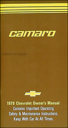 1979 Chevrolet Body Shop Manual Reprint