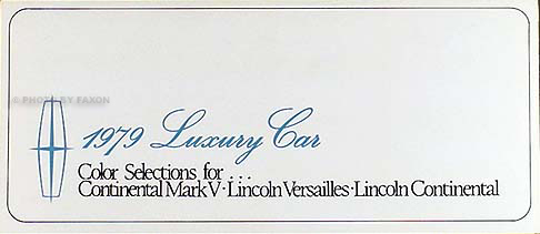 1979 Lincoln Continental Electrical Troubleshooting Manual Supplement