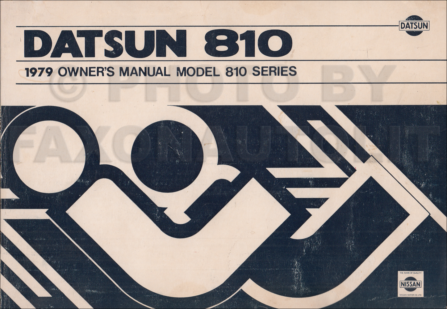 1979 Datsun 810 Repair Shop Manual Original