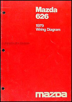 1979 Mazda GLC Repair Shop Manual Original