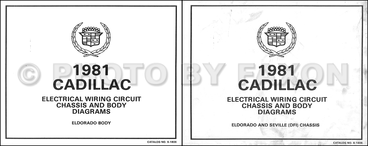 1981 Cadillac Eldorado V8 Gas Foldout Wiring Diagrams Original 1950 cadillac wiring schematic 
