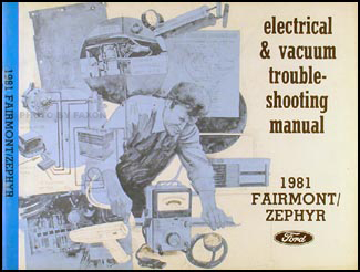 1981 Ford Fairmont Mercury Zephyr Wiring Diagram Original