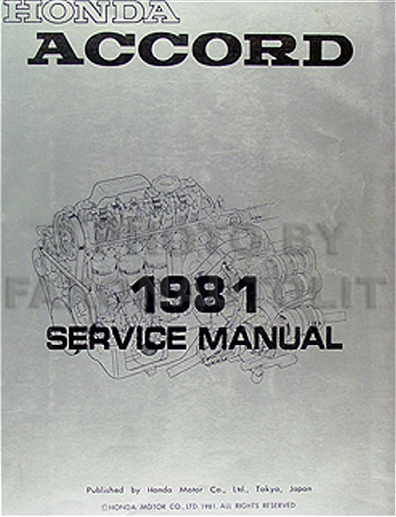 Honda accord manual