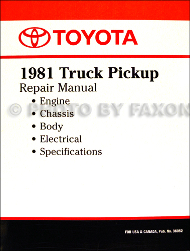 1981 Toyota Pickup Wiring Diagram