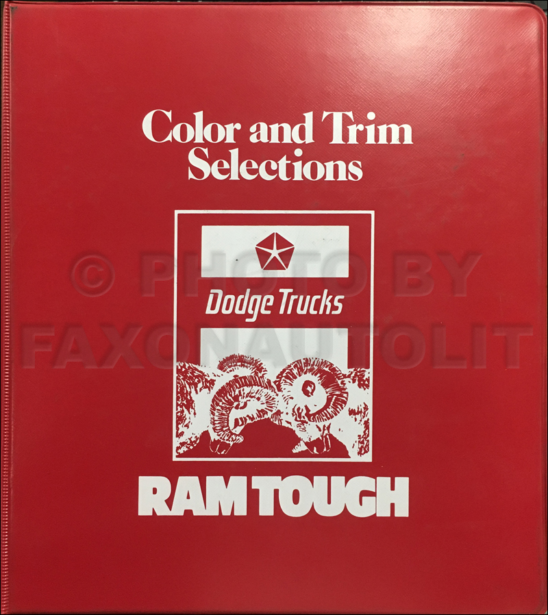 1982-1983 Dodge Ramcharger and Pickup D&W 150-350 Repair Shop Manual CD