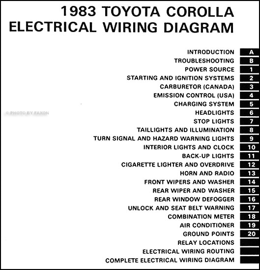 2007 Toyotum Corolla Wiring Harnes