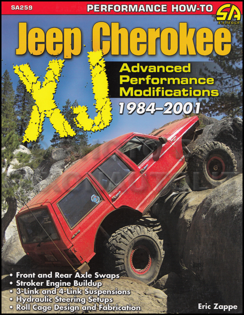 1999 Jeep Cherokee Repair Shop Manual Original